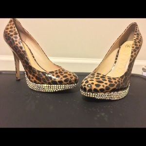 Crystal AB Stoned heels